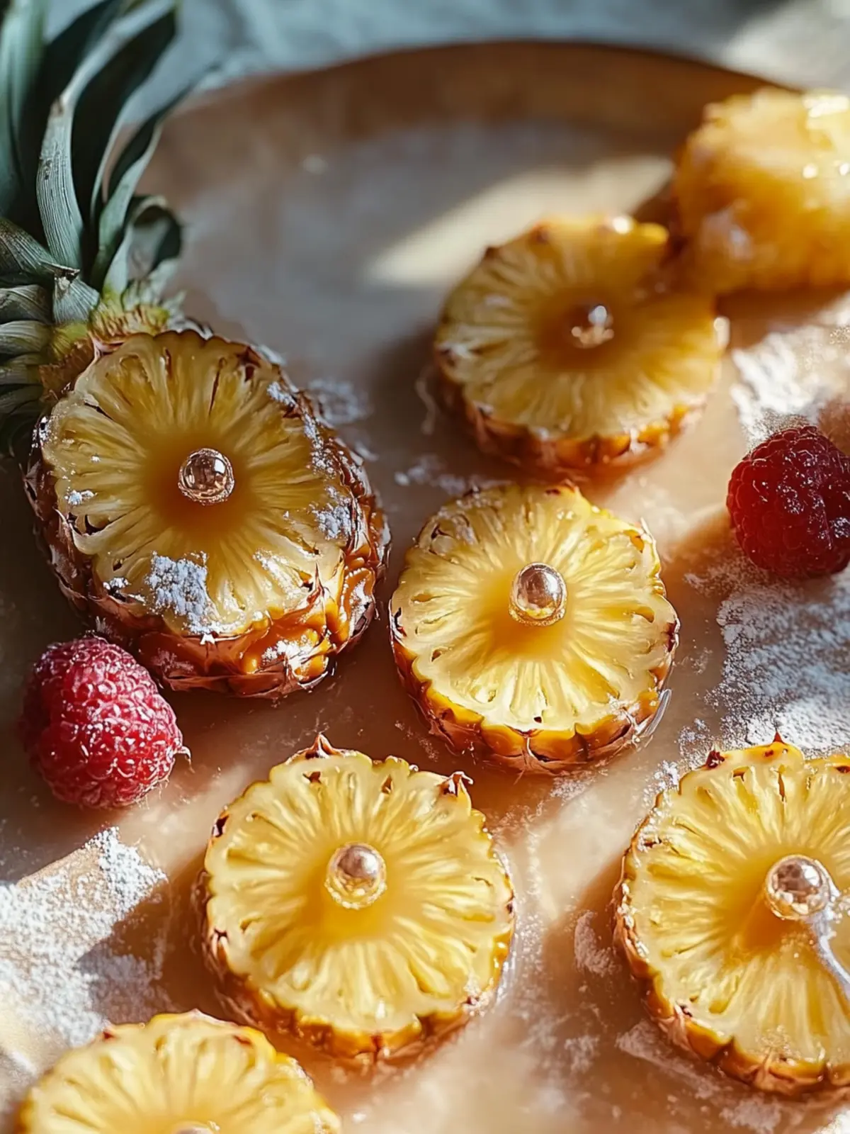 Ananas-Upside-Down-Kekse