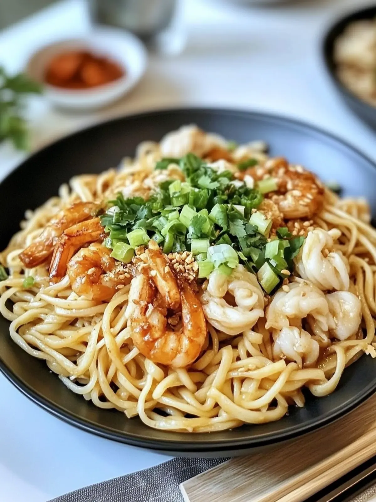 Alltags-Hokkien-Nudeln