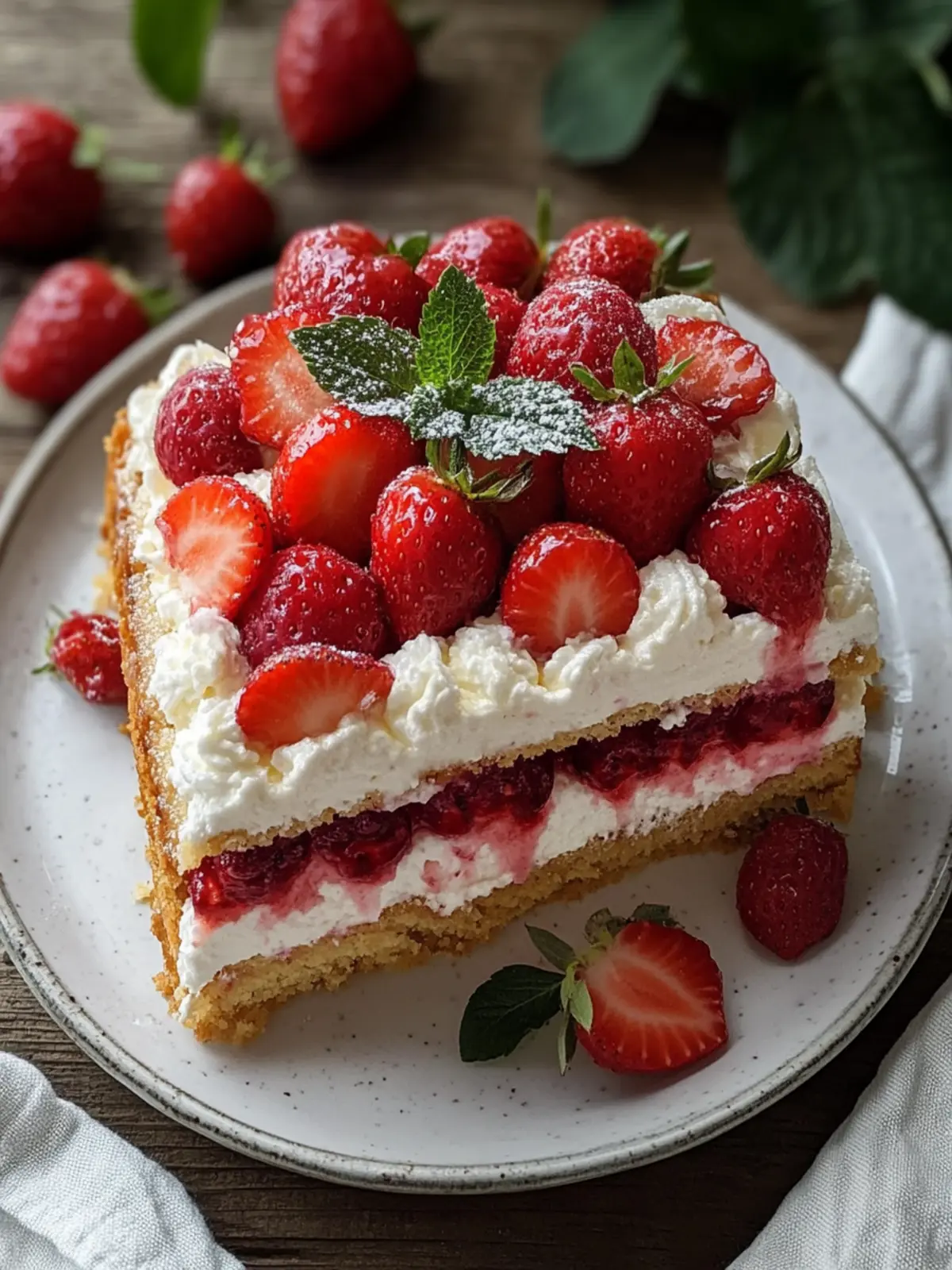 Erdbeertorte