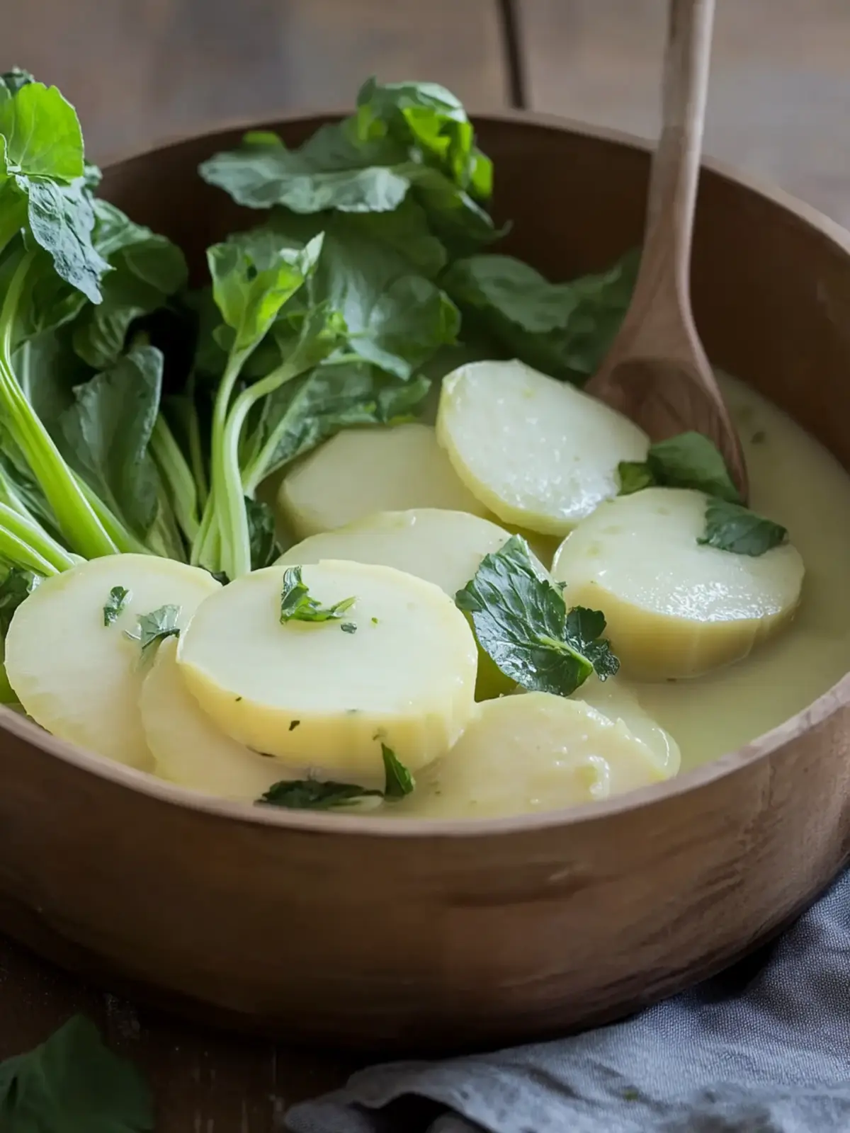 Großmutters Kohlrabi-Gemüse