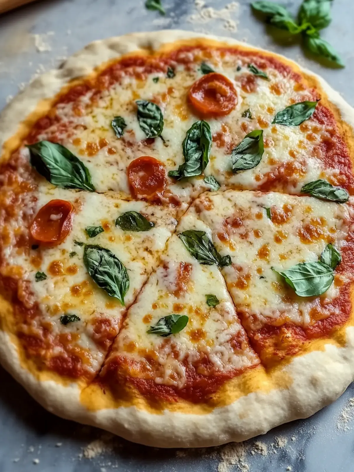 Schneller Pizzateig in 10 Minuten