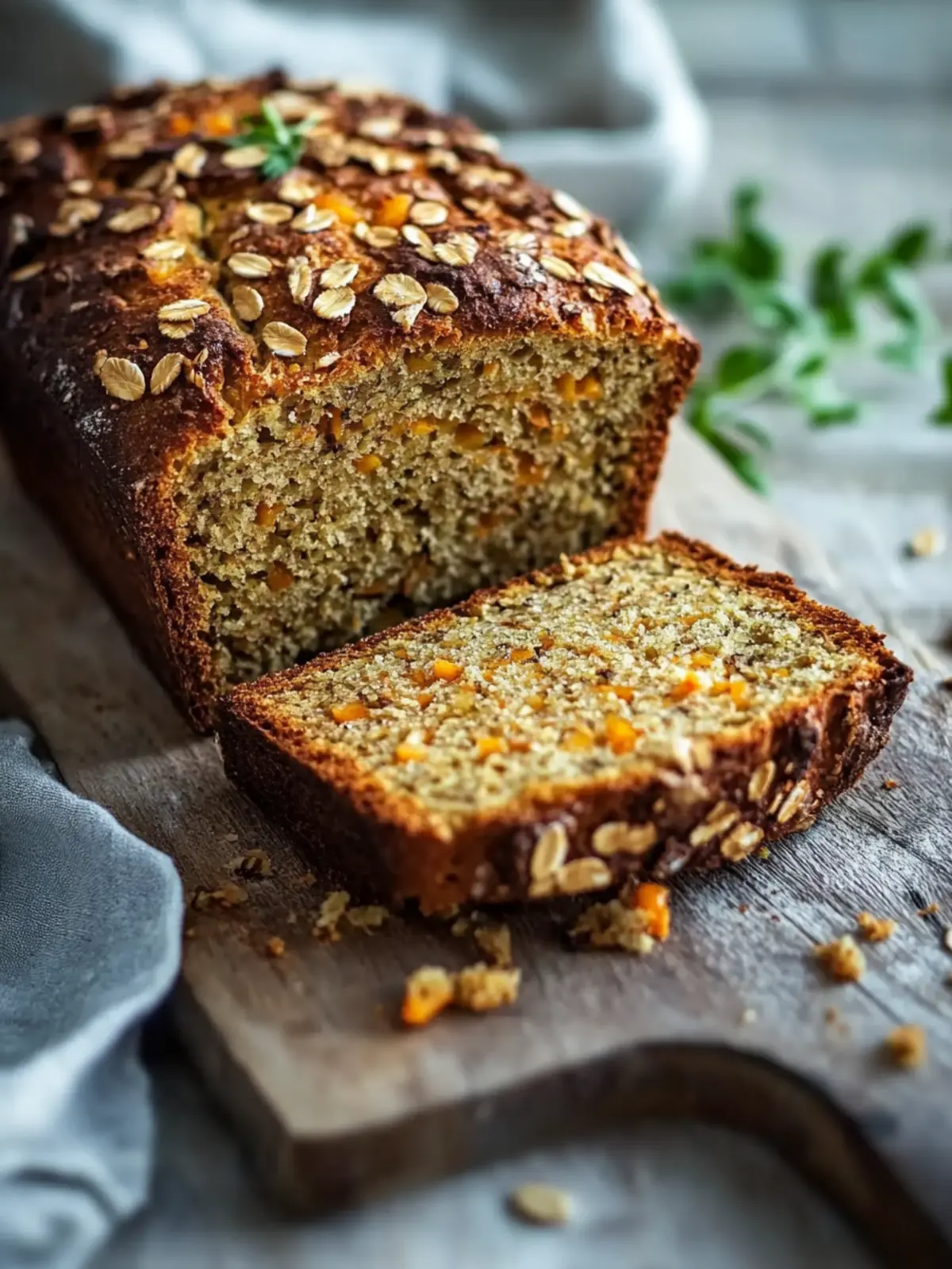 Dinkeljoghurtbrot mit Karotten – Karottenbrot