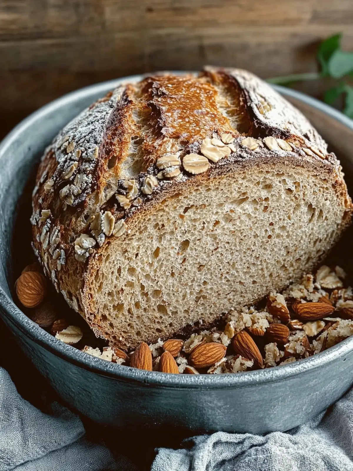saftiges Karotten- und Nussbrot