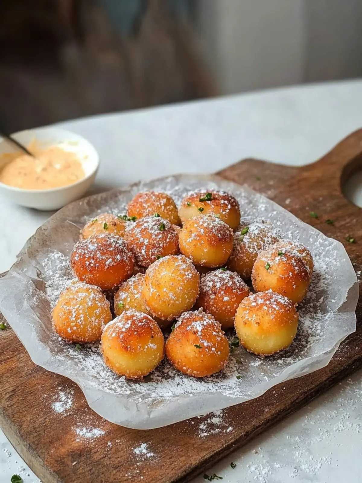 Knusprige Kartoffelbällchen