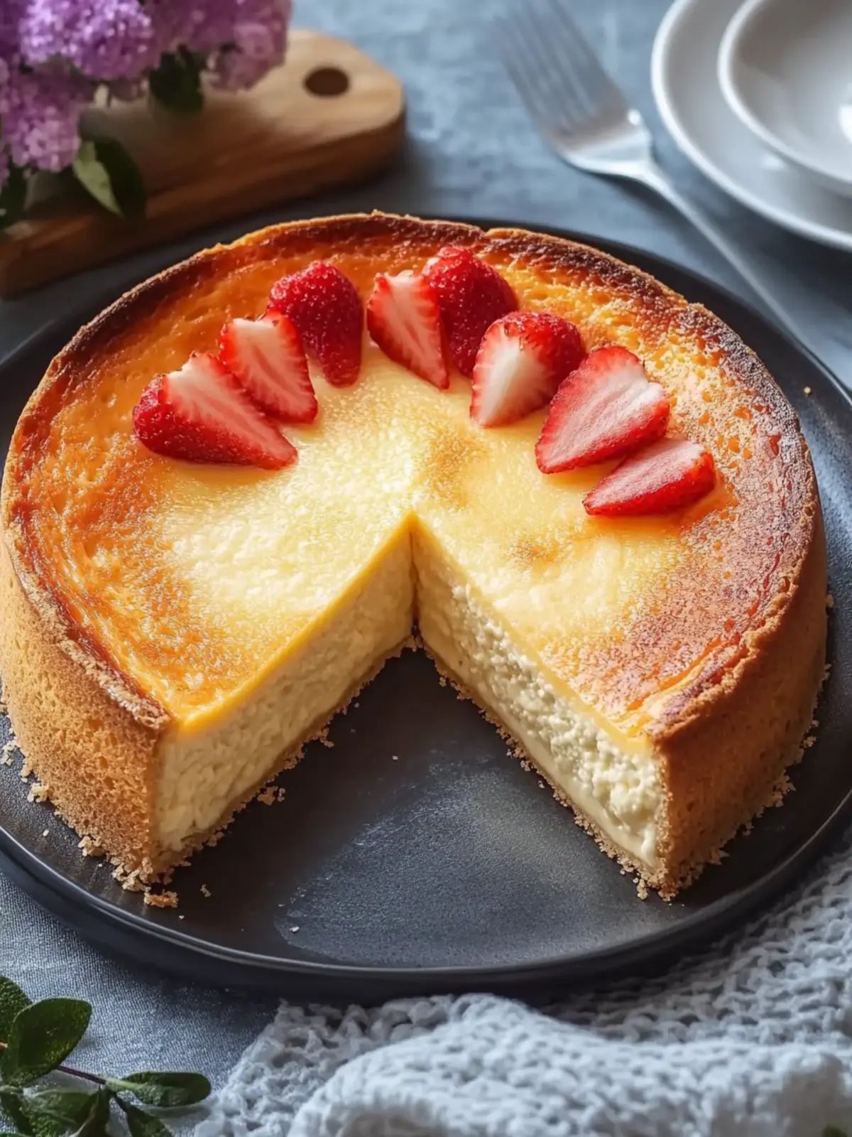 Cremiger Käsekuchen