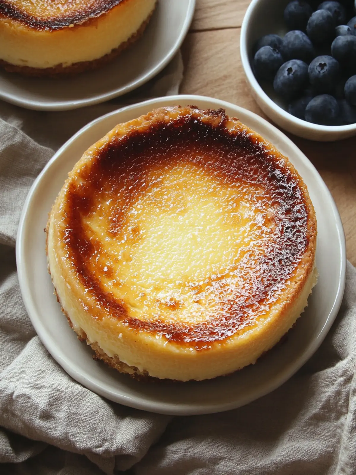 Crème Brûlée Käsekuchen