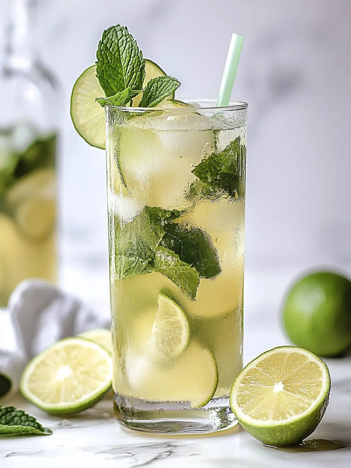 Virgin Mojito Mocktail