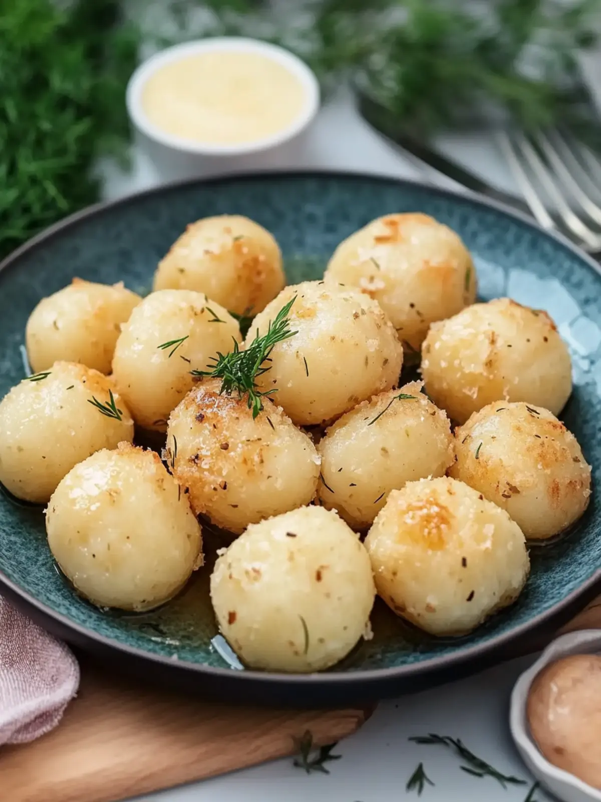 Hausgemachte Kartoffelklöße