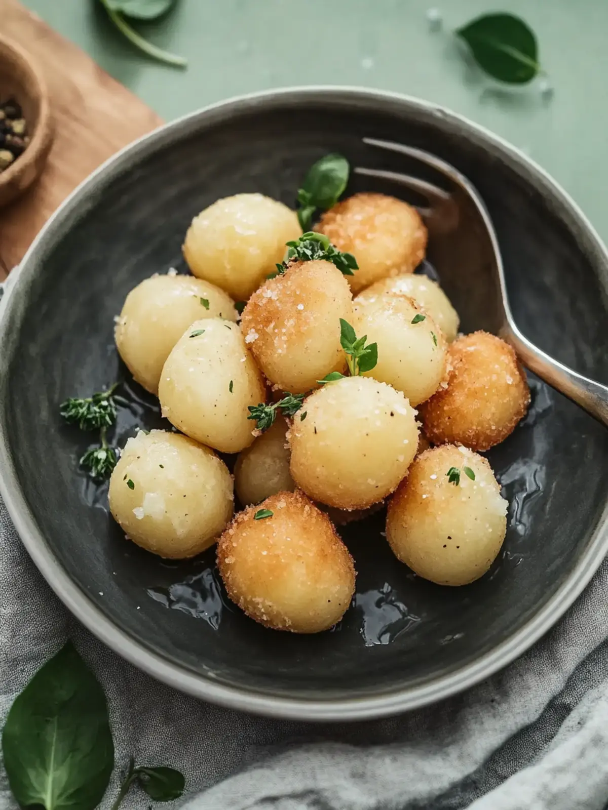 Hausgemachte Kartoffelklöße