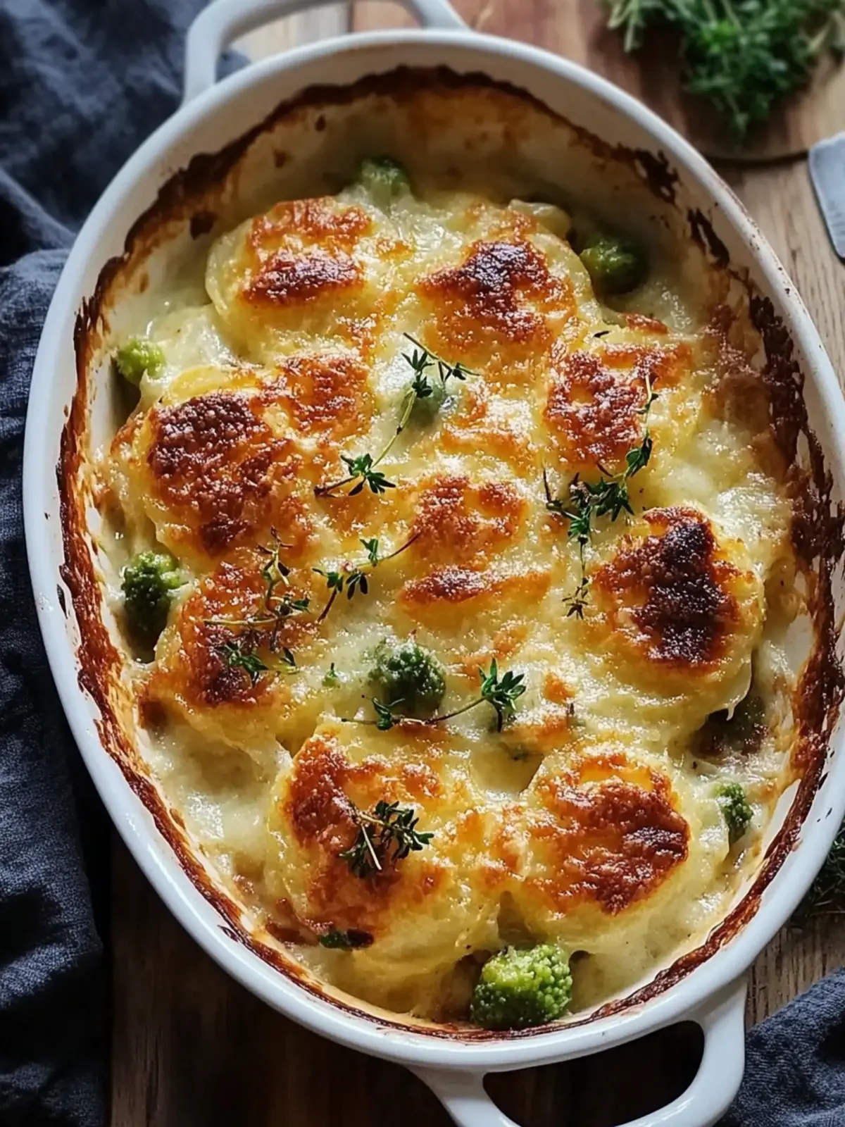 Rosenkohl-Gratin