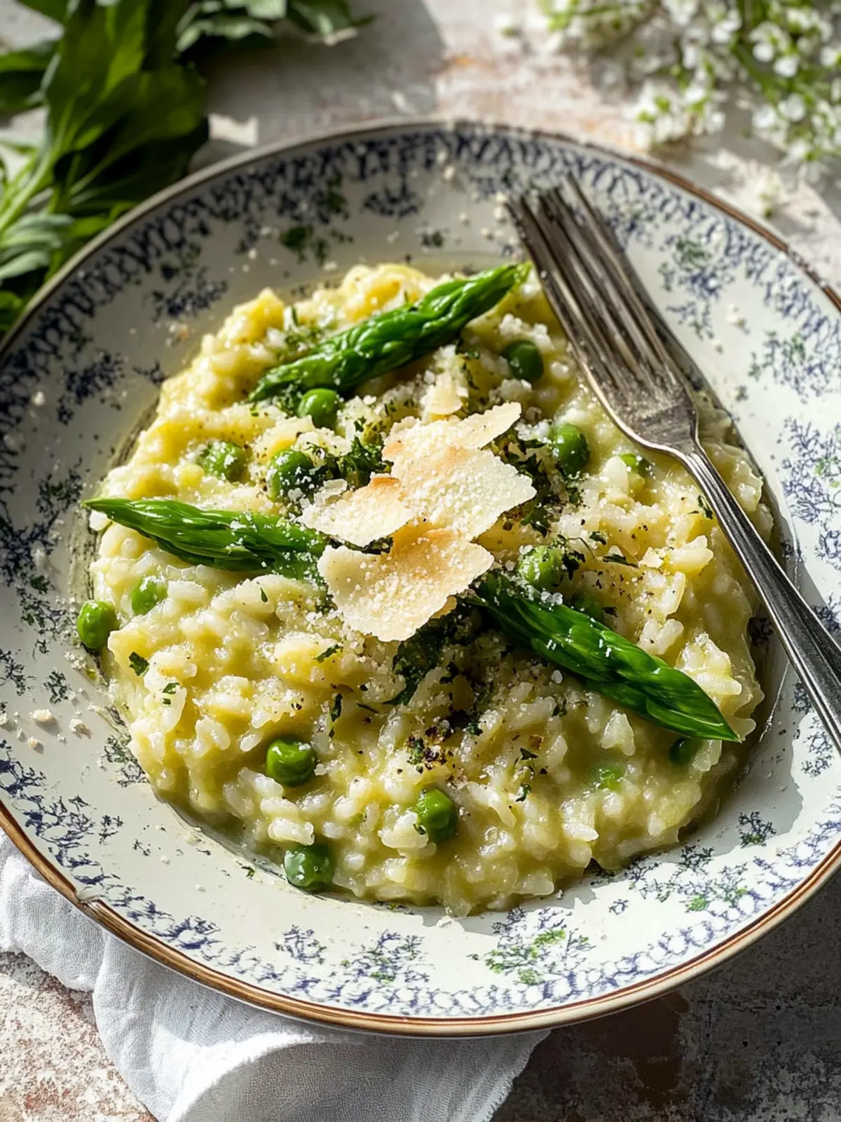 Spargelrisotto