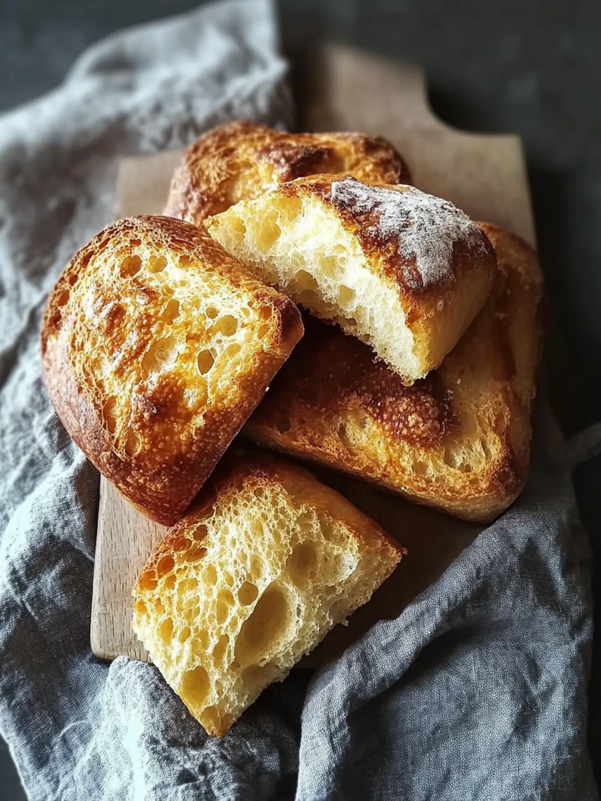Fladenbrot ohne Hefe