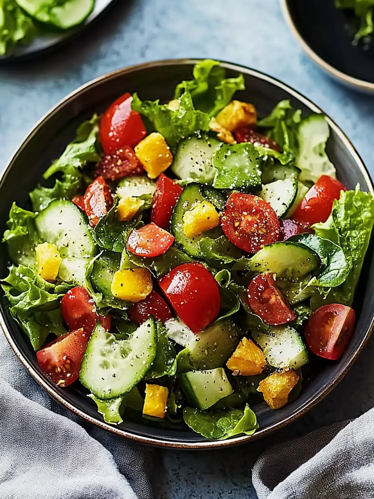 Gemischter Salat einfach