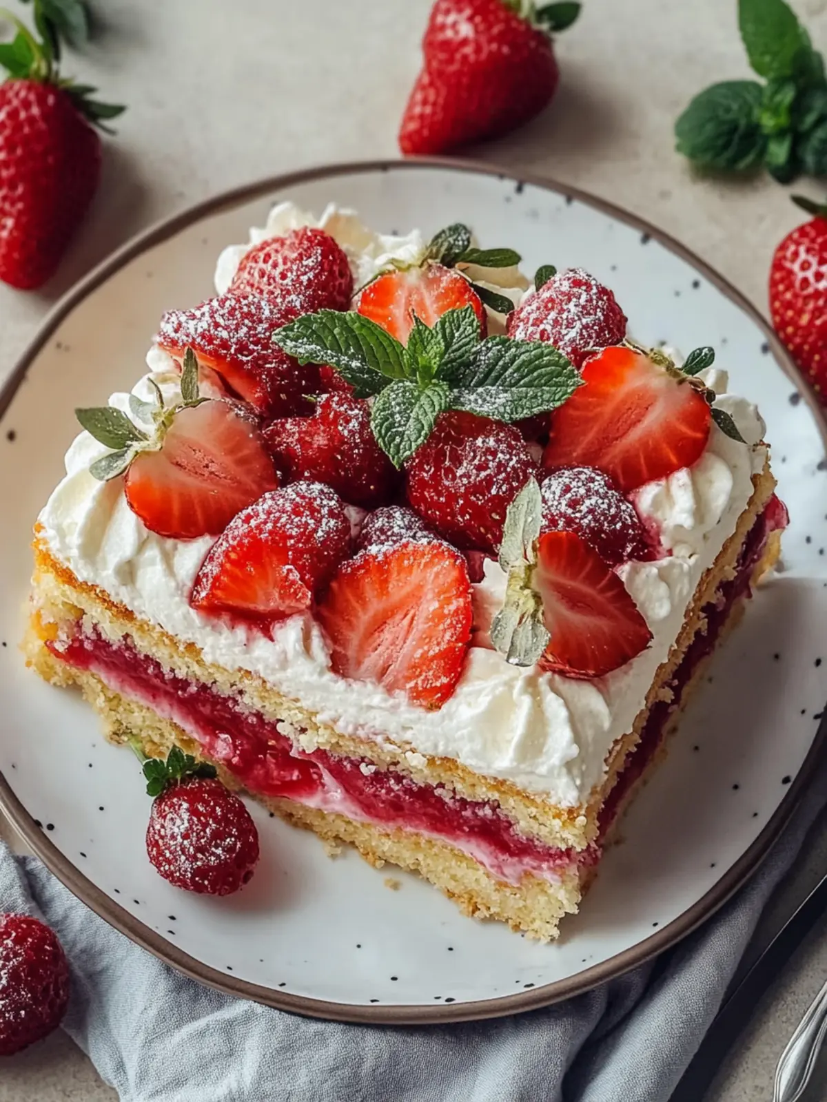 Erdbeertorte