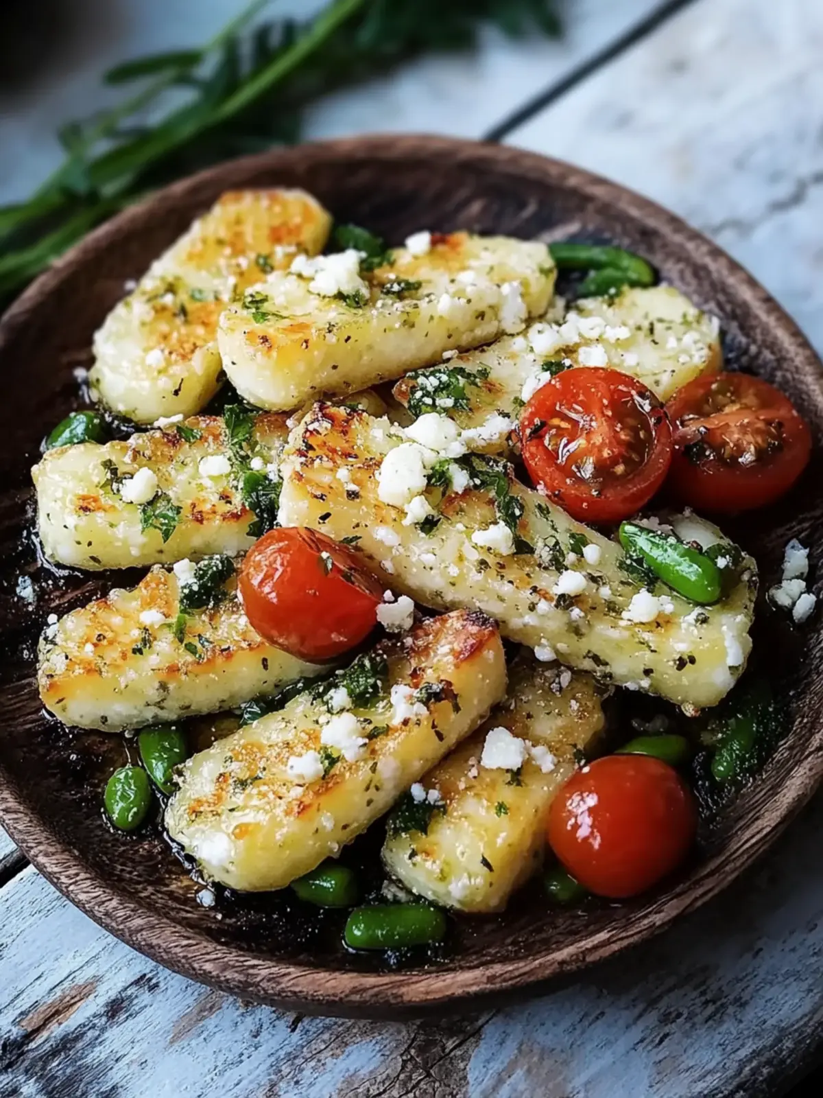 Einfach zuzubereitender Spargelsalat mit Tomaten und Feta