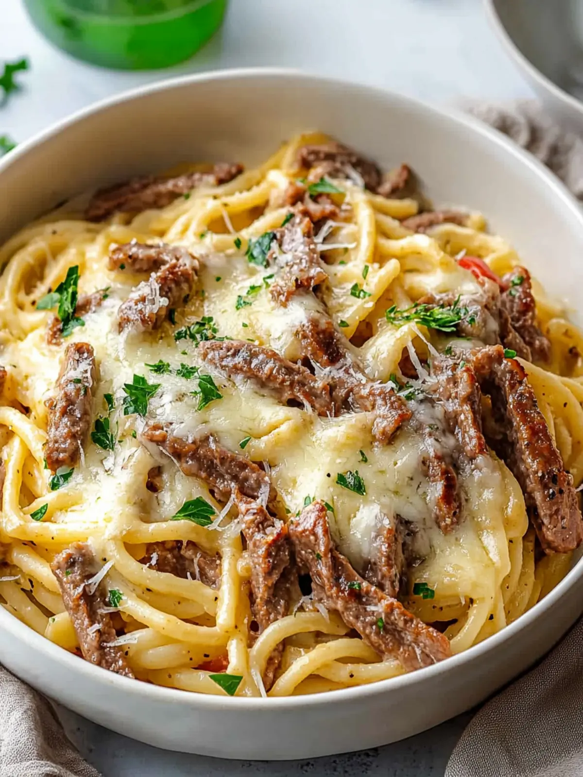 Cheesesteak Pasta