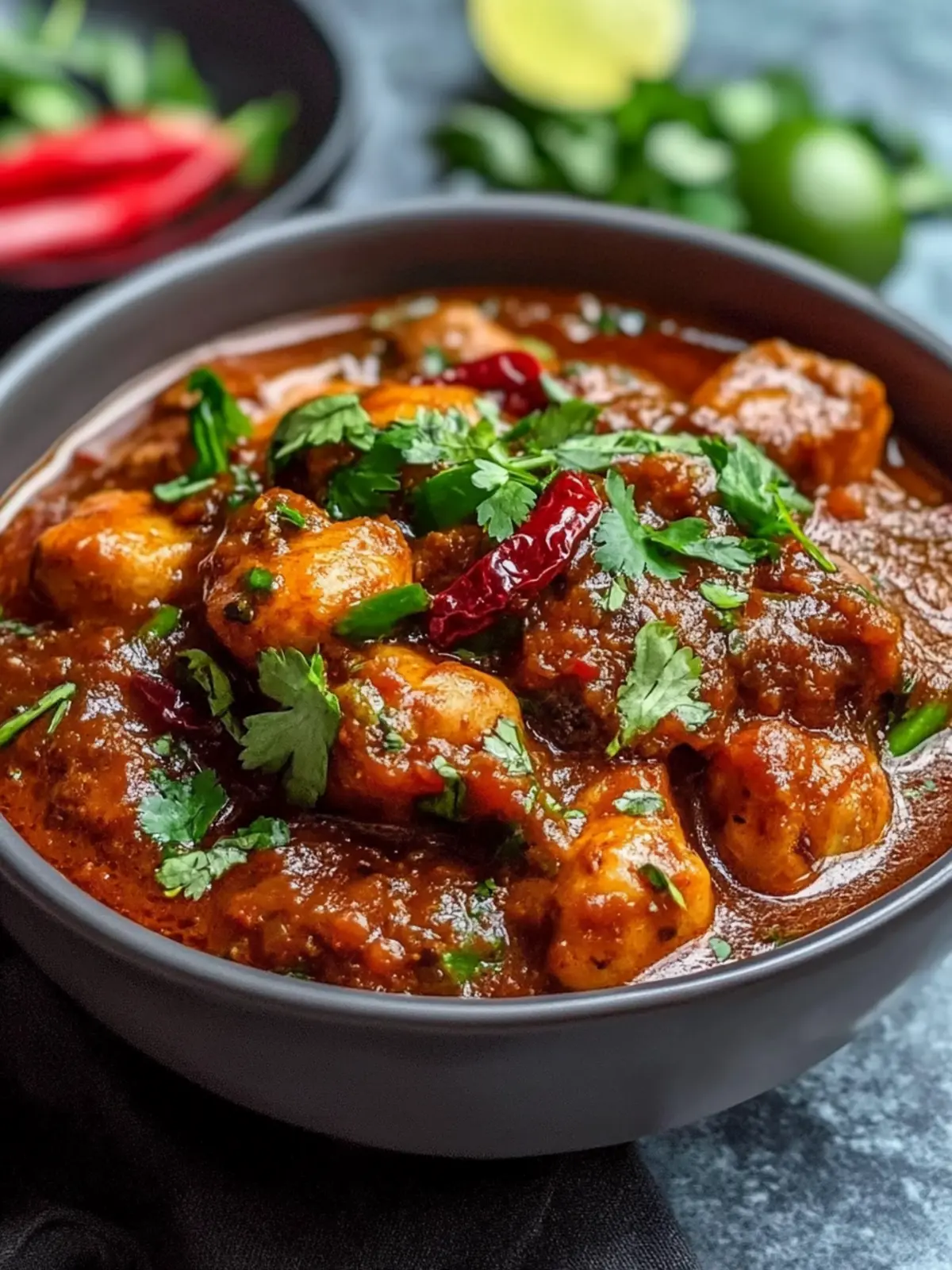 Vindaloo Scharfe Curry