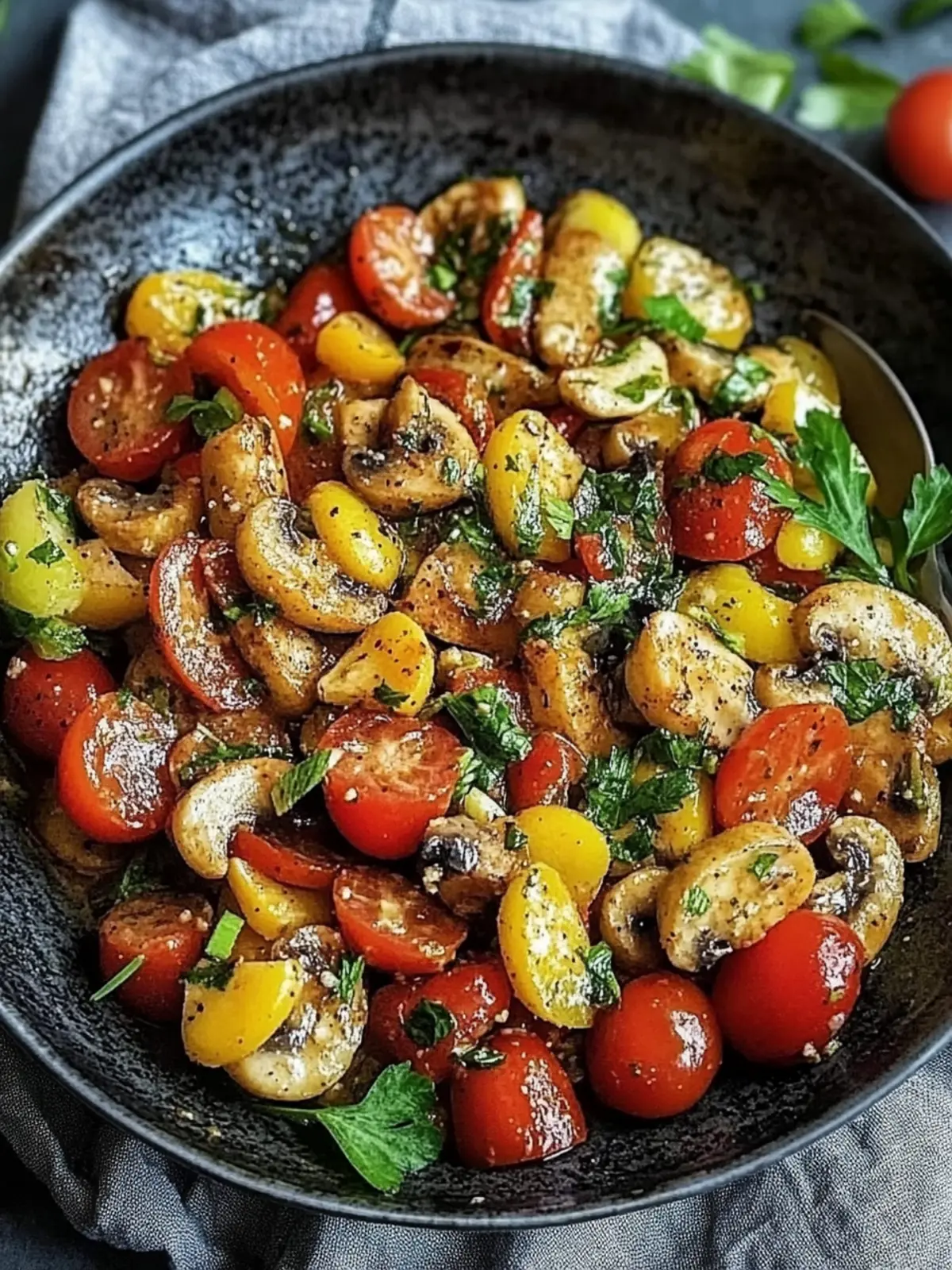 Leckere Low Carb Hähnchenpfanne mit Gemüse