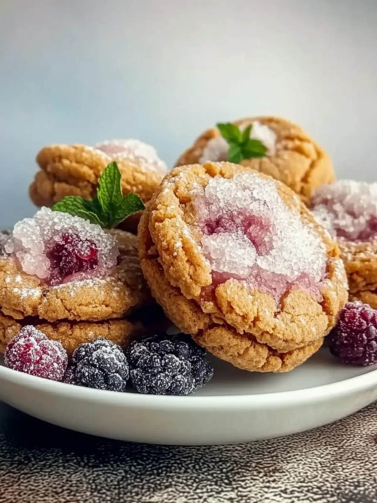 Lavendel Honig Knusper Cookies
