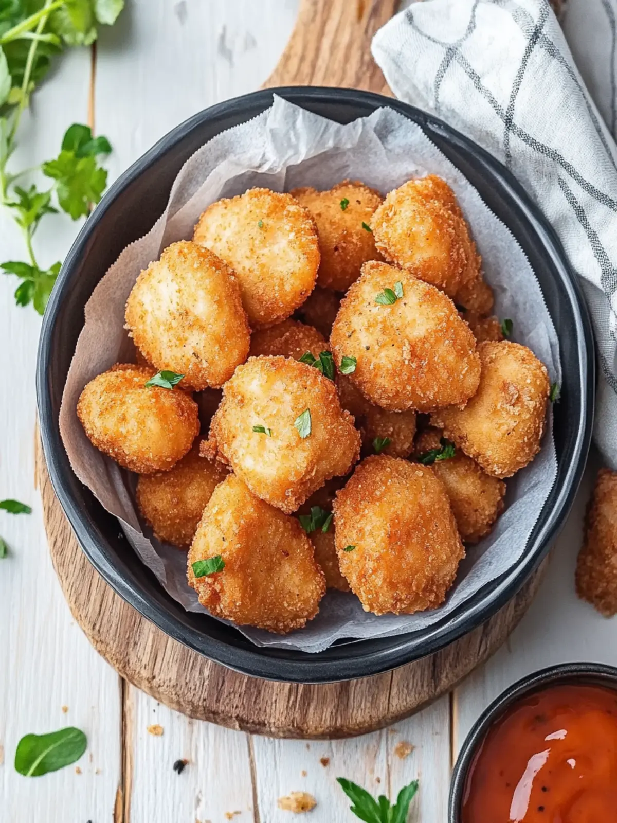Keto Hühnchen Nuggets