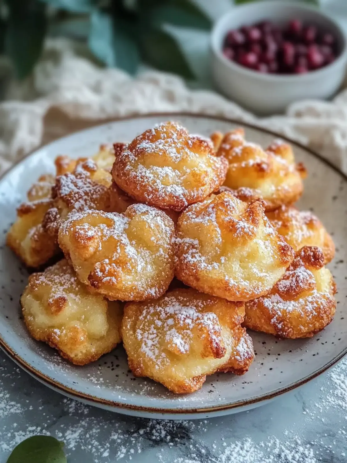 Knusprige Heißluftfritteuse Zimtschneckenbissen
