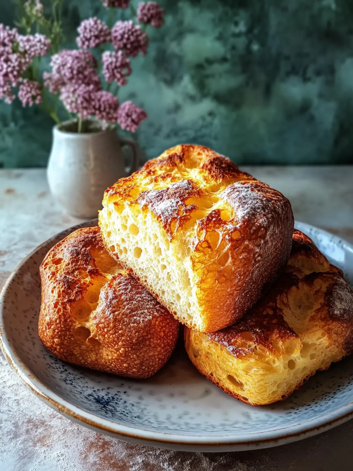 Fladenbrot ohne Hefe