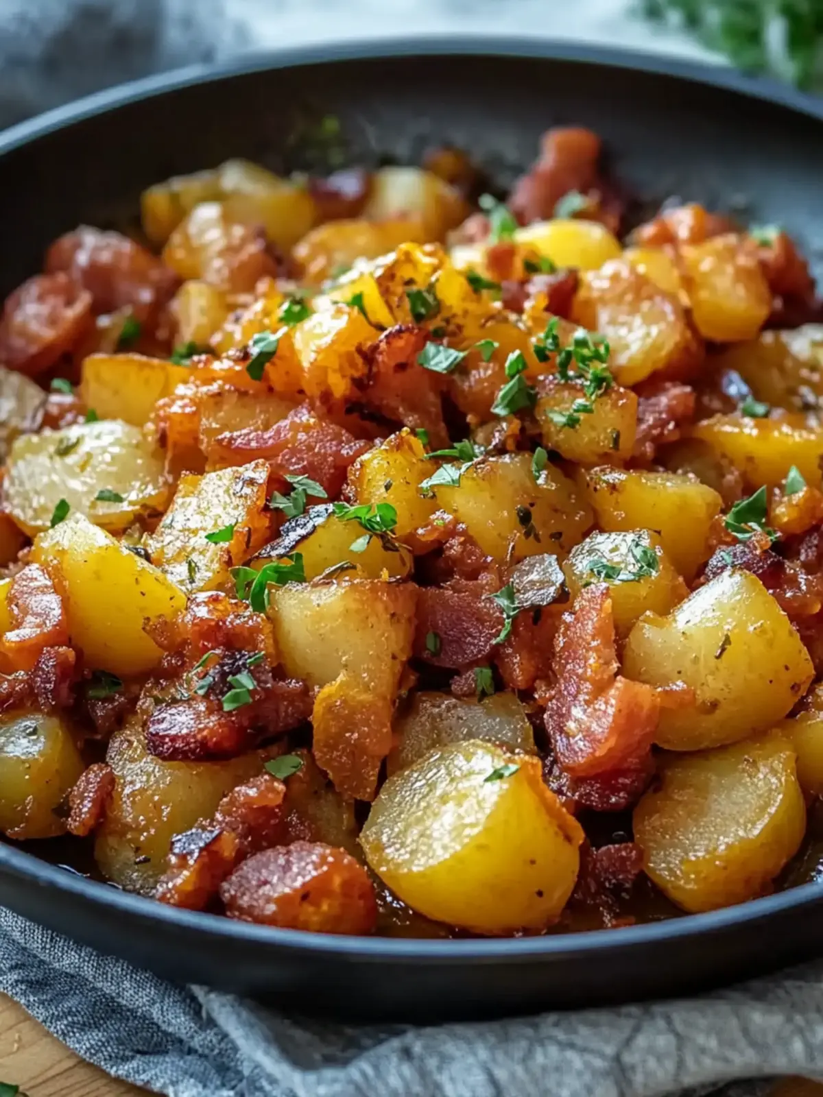 Andalusische Kartoffelpfanne mit Chorizo