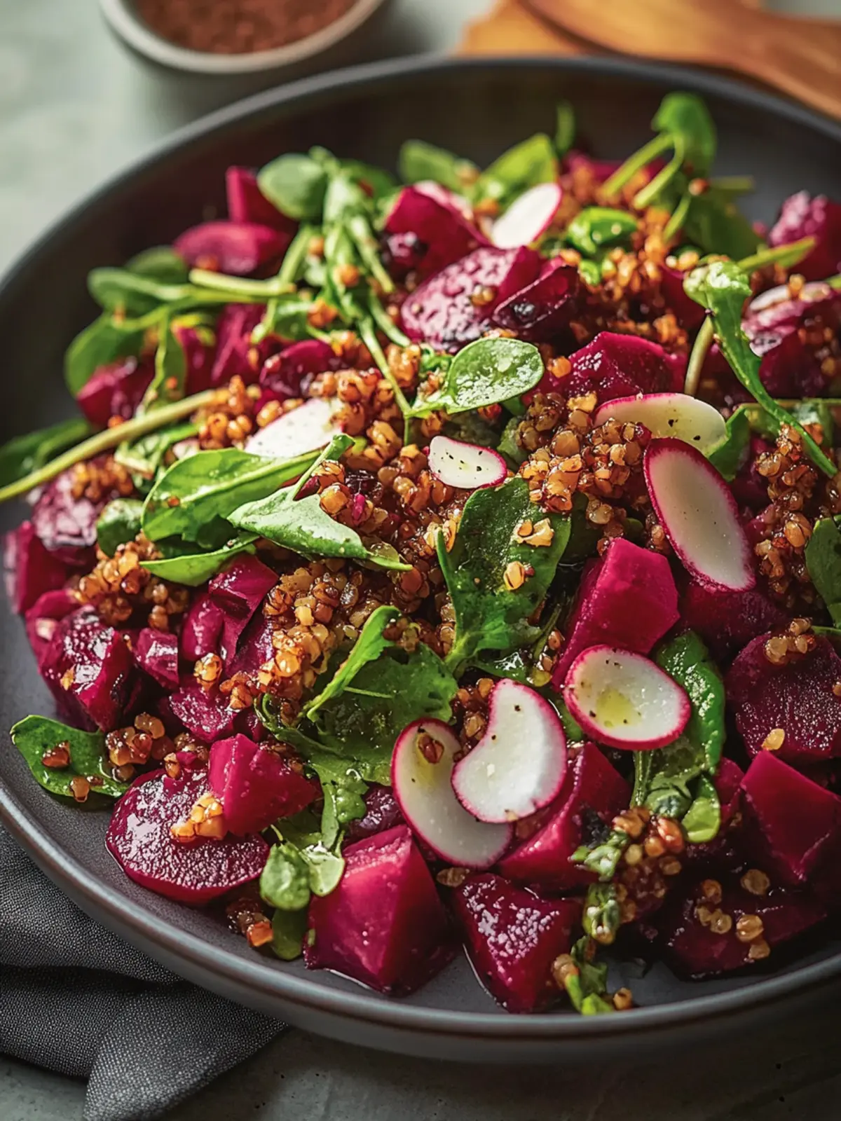 Knackiger Rote Bete Linsen Salat Genuss