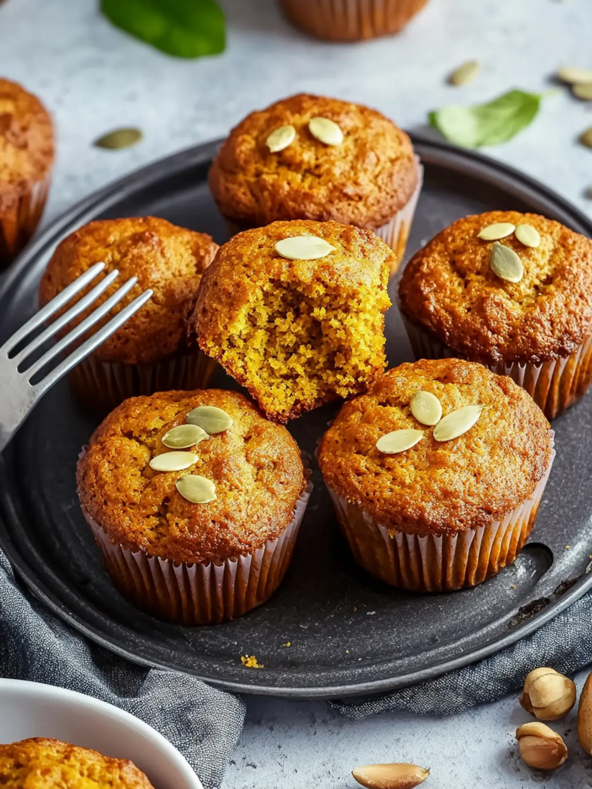 Saftige Vegane Kürbis-Muffins delux