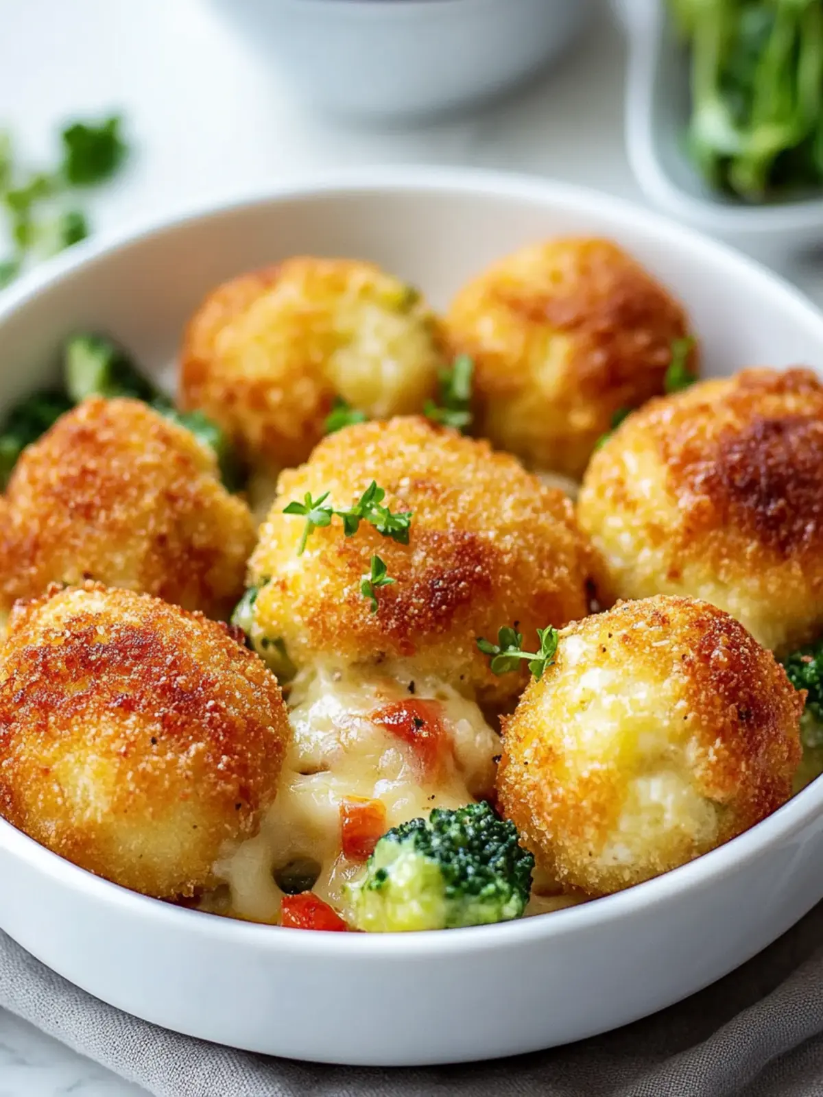 Crispy croquettes with hearty beef