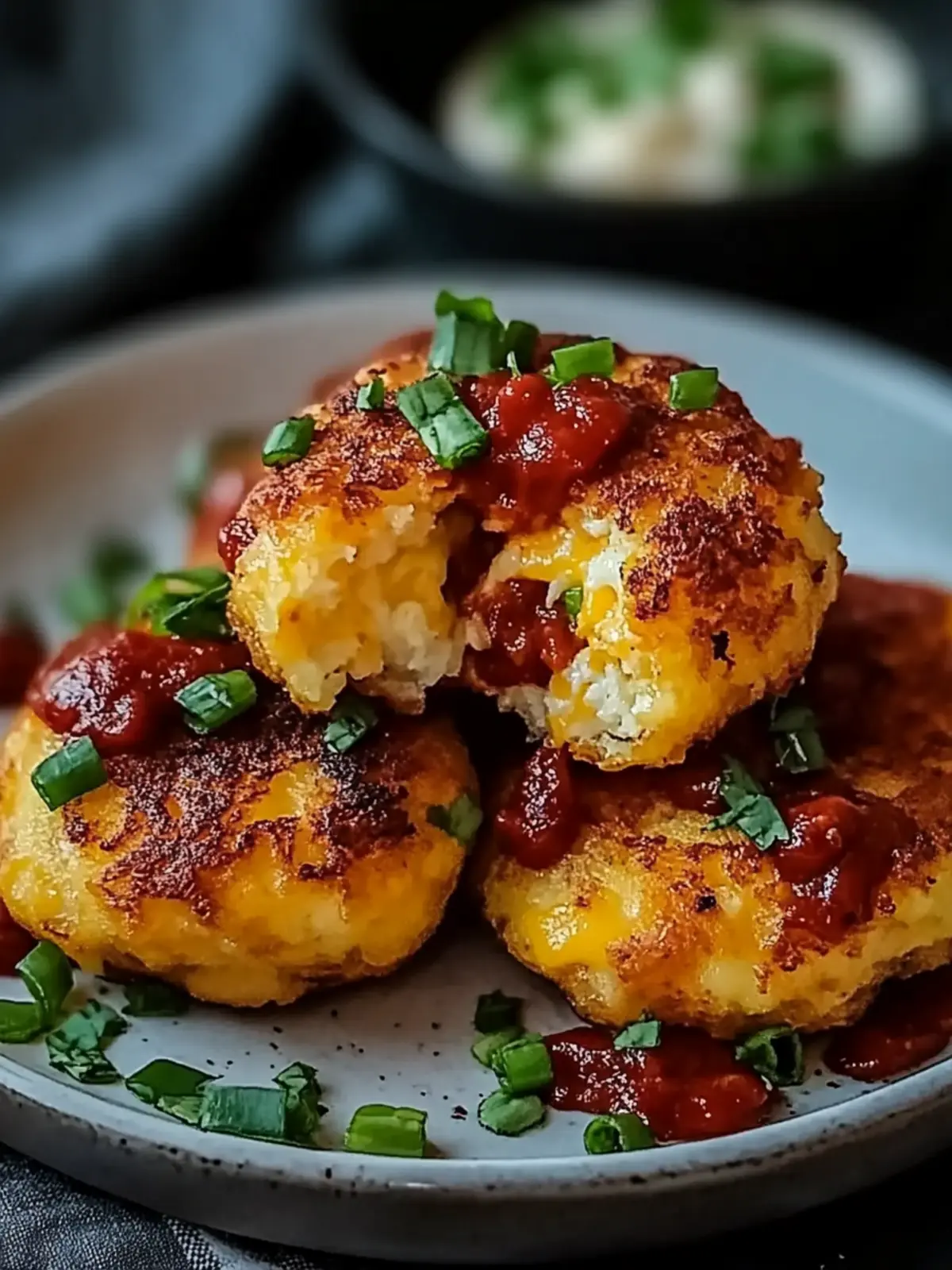 Chili-Käsebällchen Low Carb