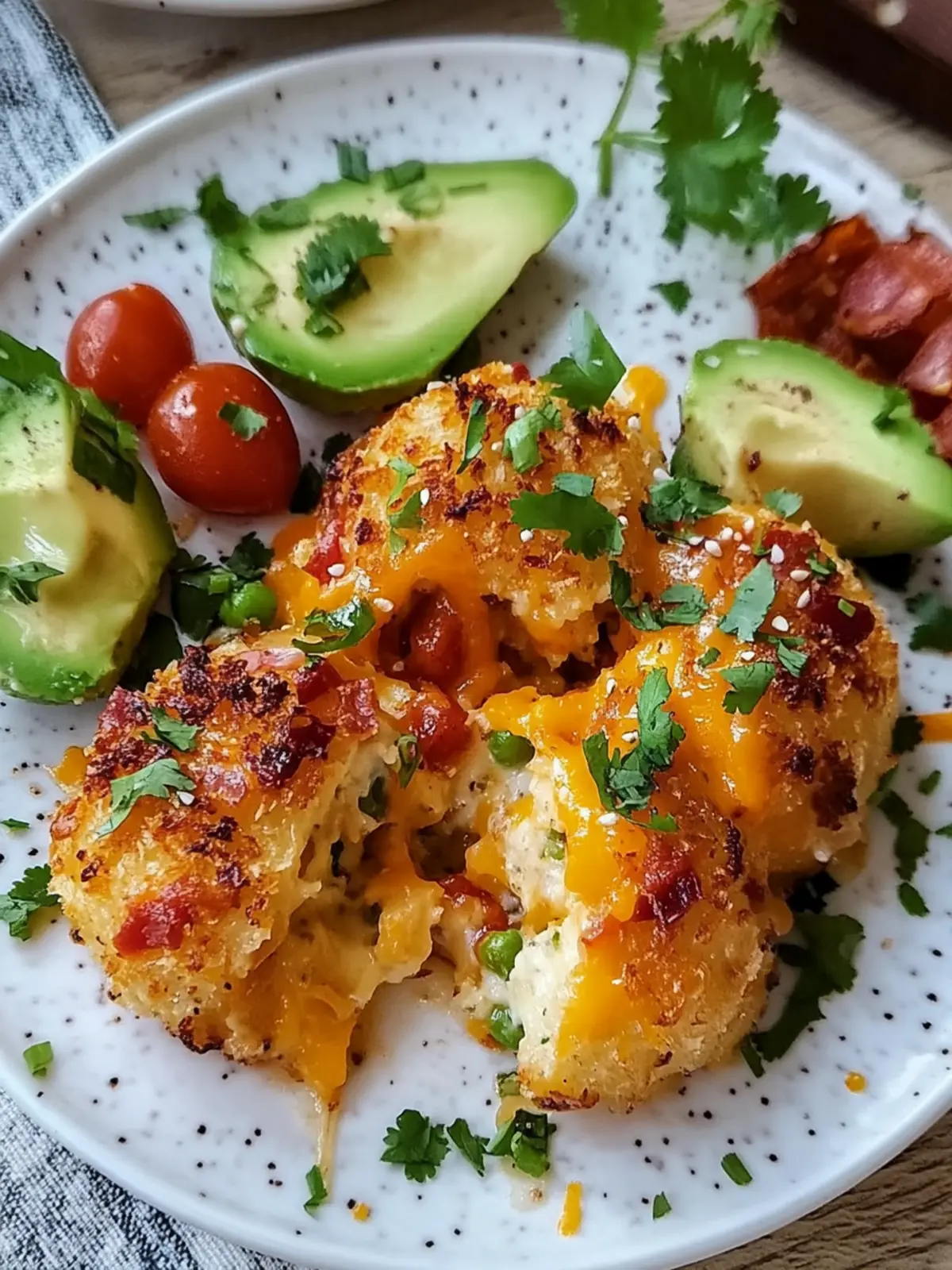Chili-Käsebällchen Low Carb