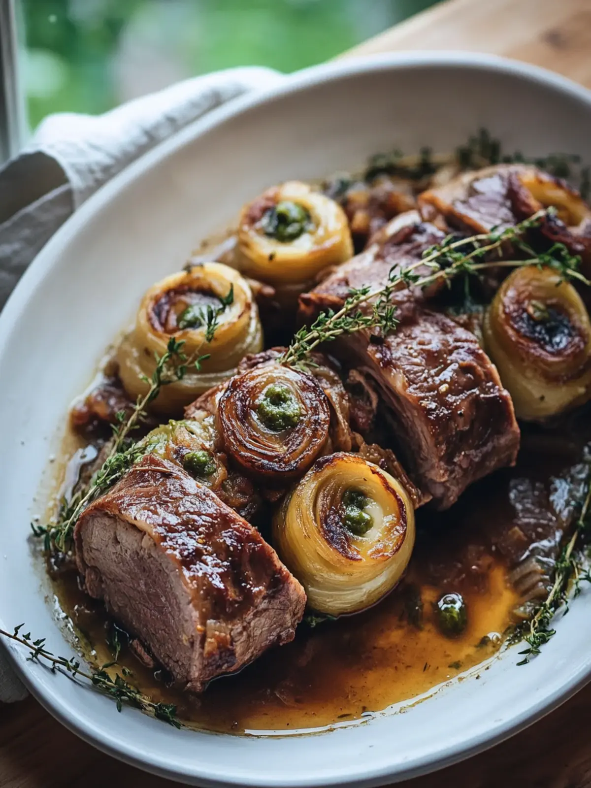 Rinderrouladen im Ofen