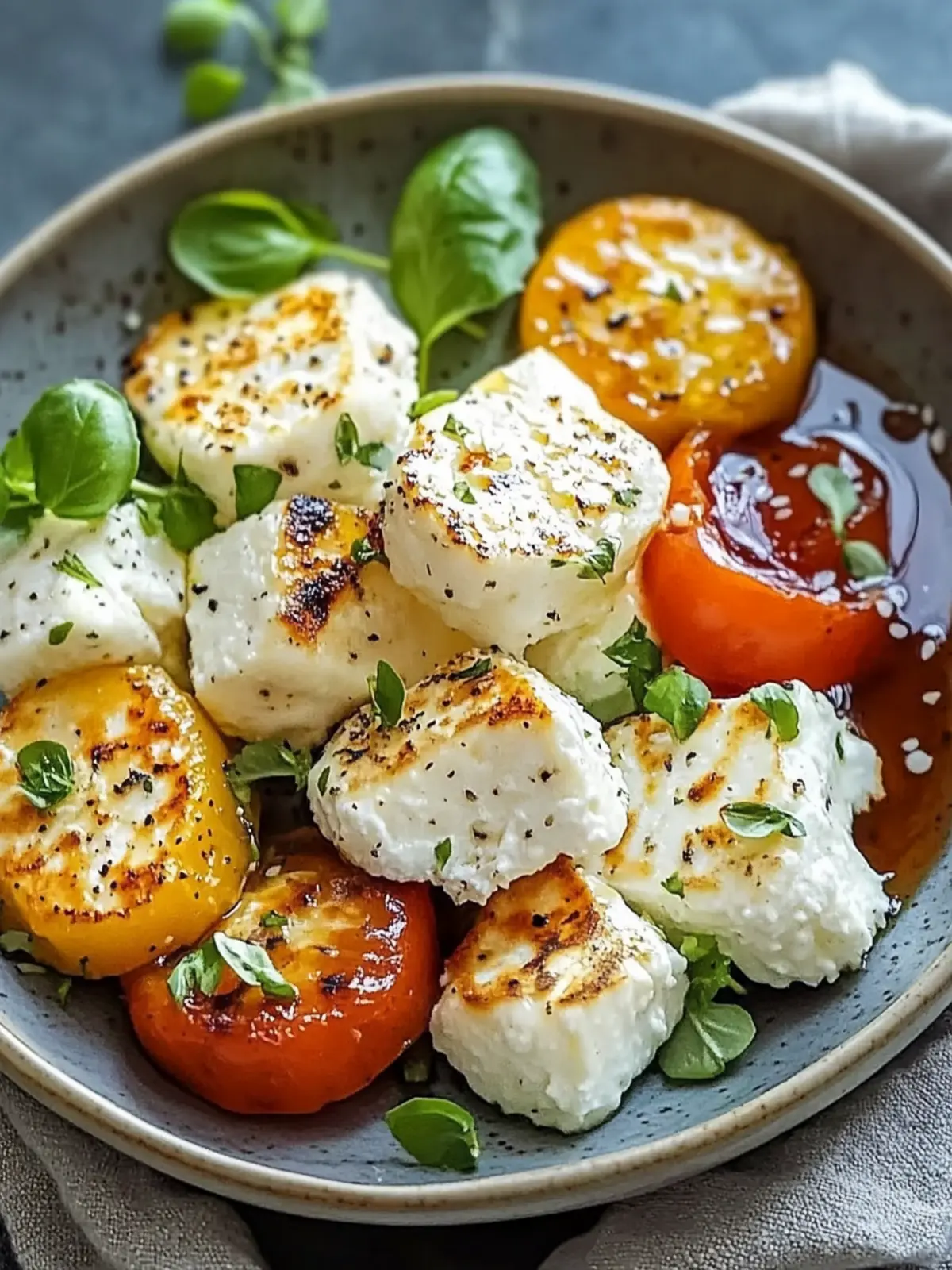 Feta-Häppchen aus dem Airfryer