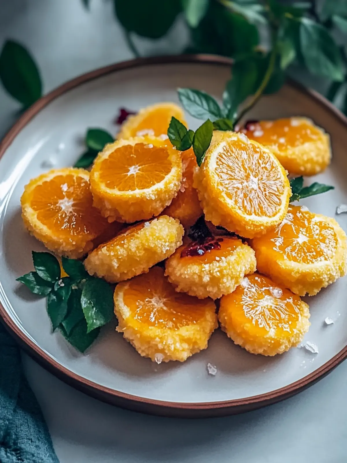 Leckeres veganes Orangenhühnchen