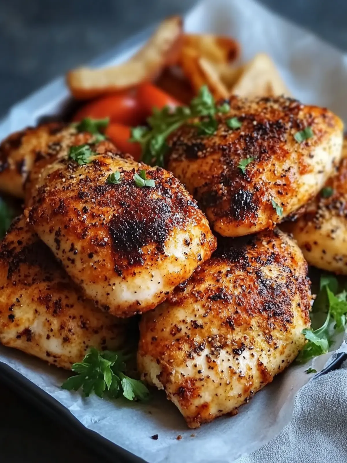 Airfryer Hähnchen
