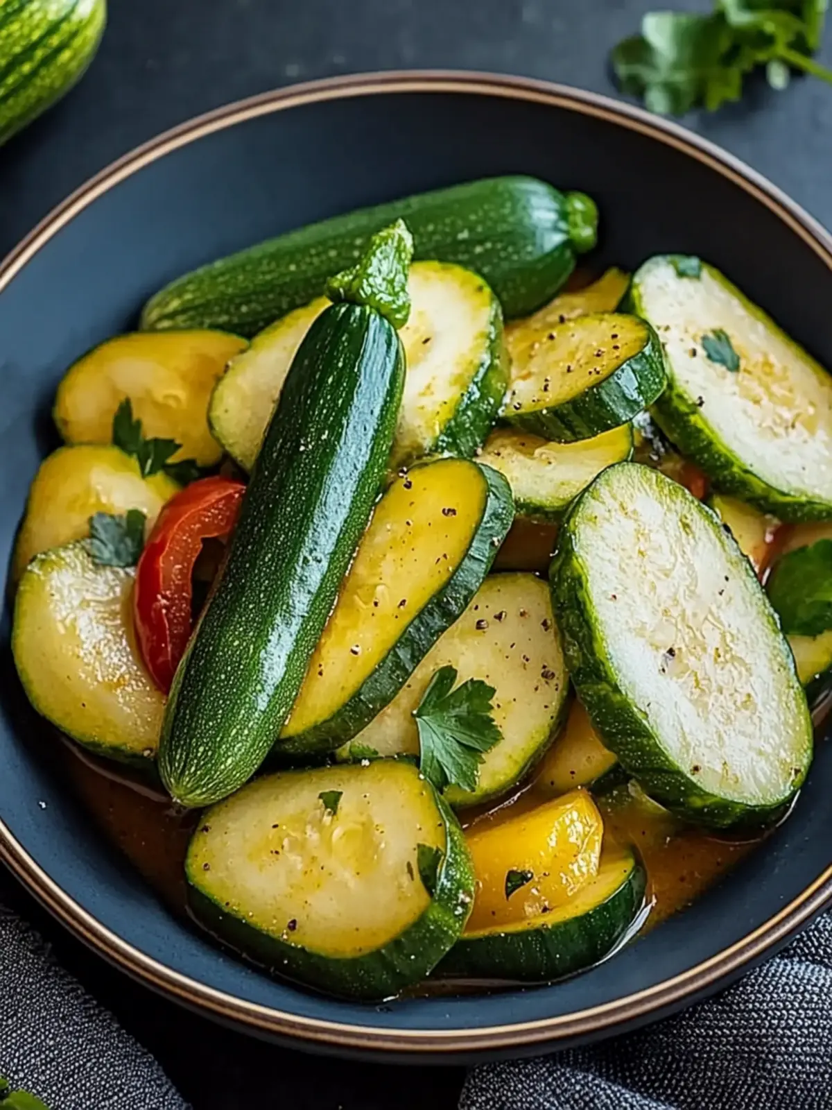 Paprika-Zucchini-Sahne-Hähnchen