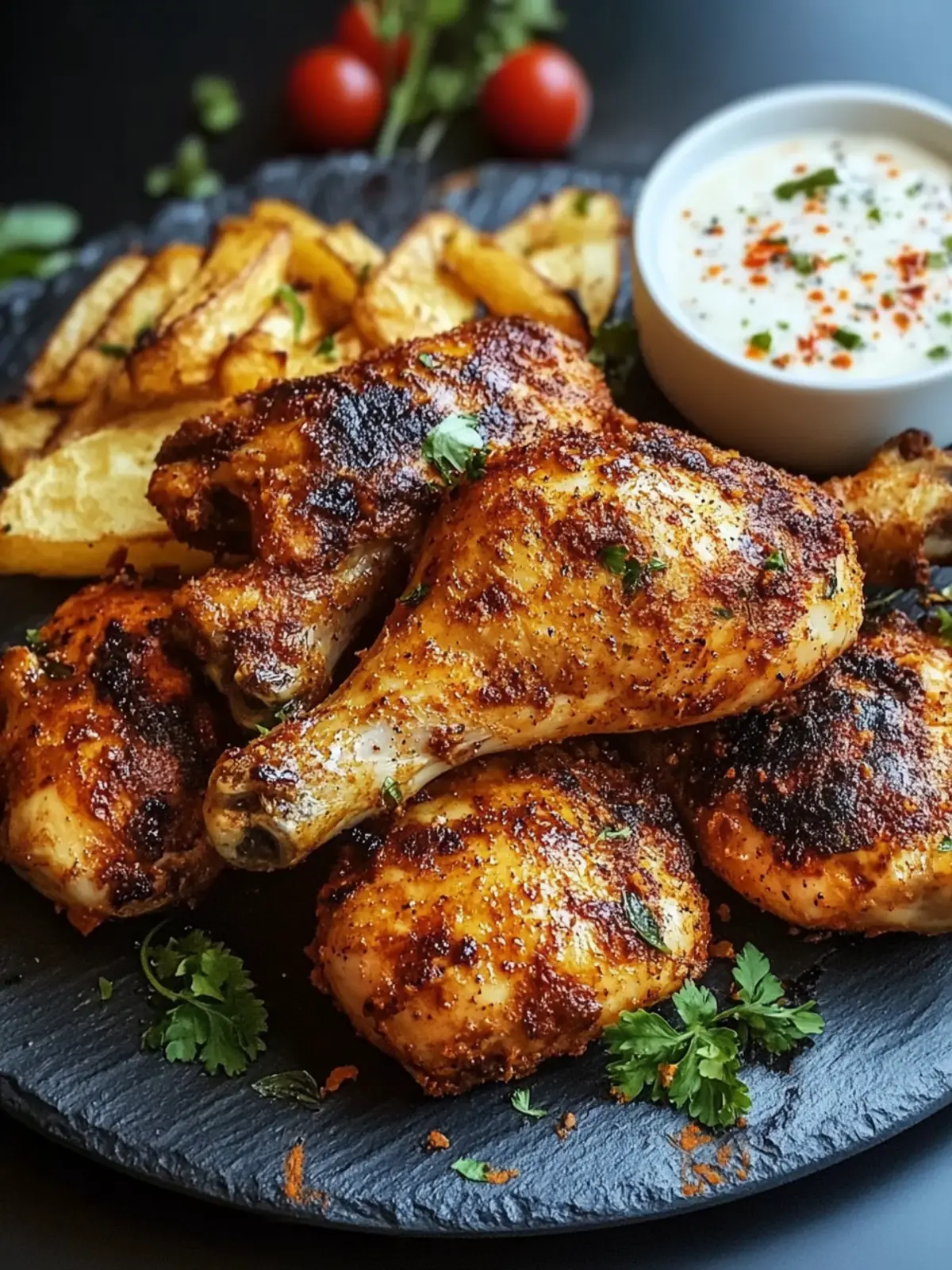 Airfryer Hähnchen