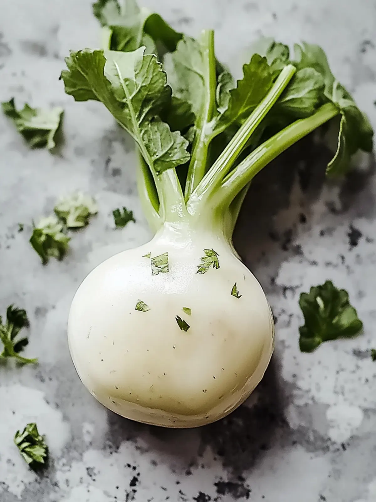 Cremiger Kohlrabi