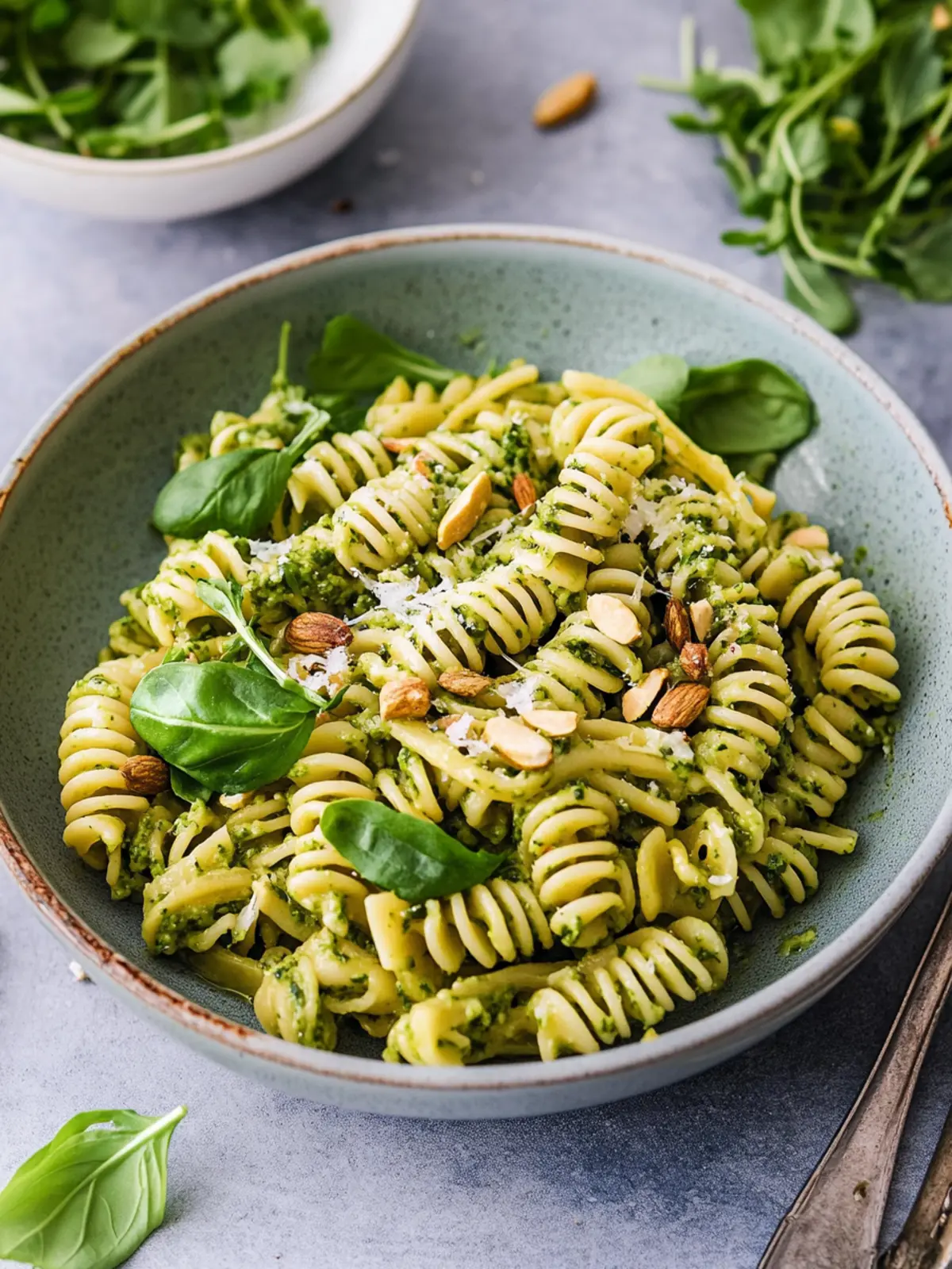 Spargelpesto-Pasta