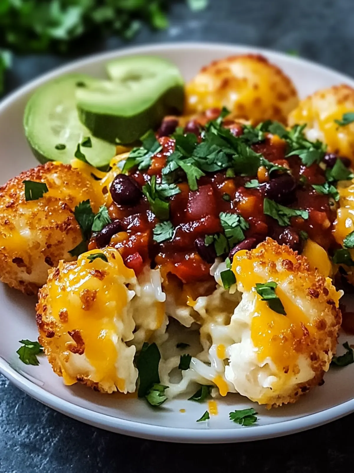 Chili-Käsebällchen Low Carb