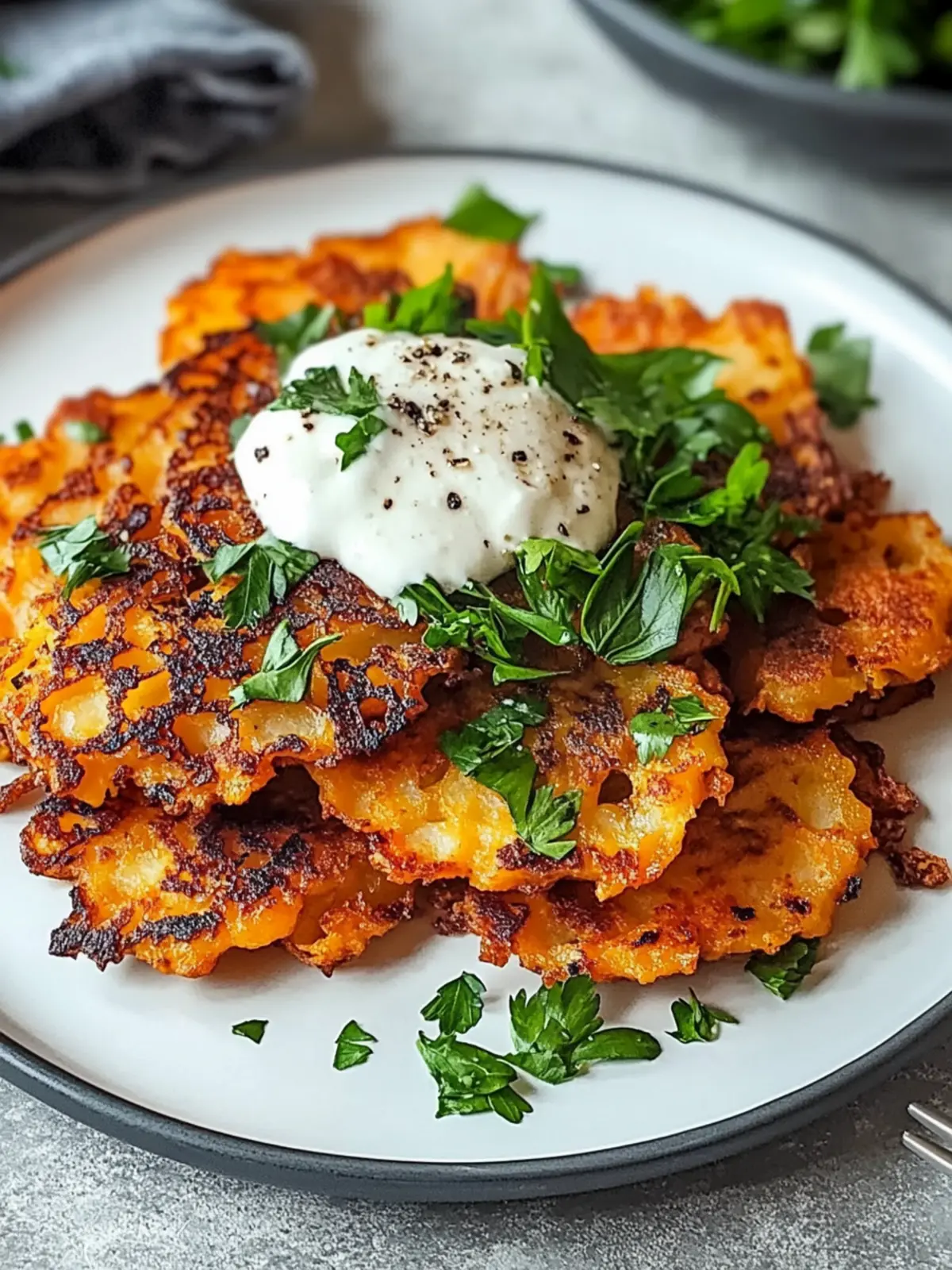 Süßkartoffel-Hash Browns für den perfekten Brunch