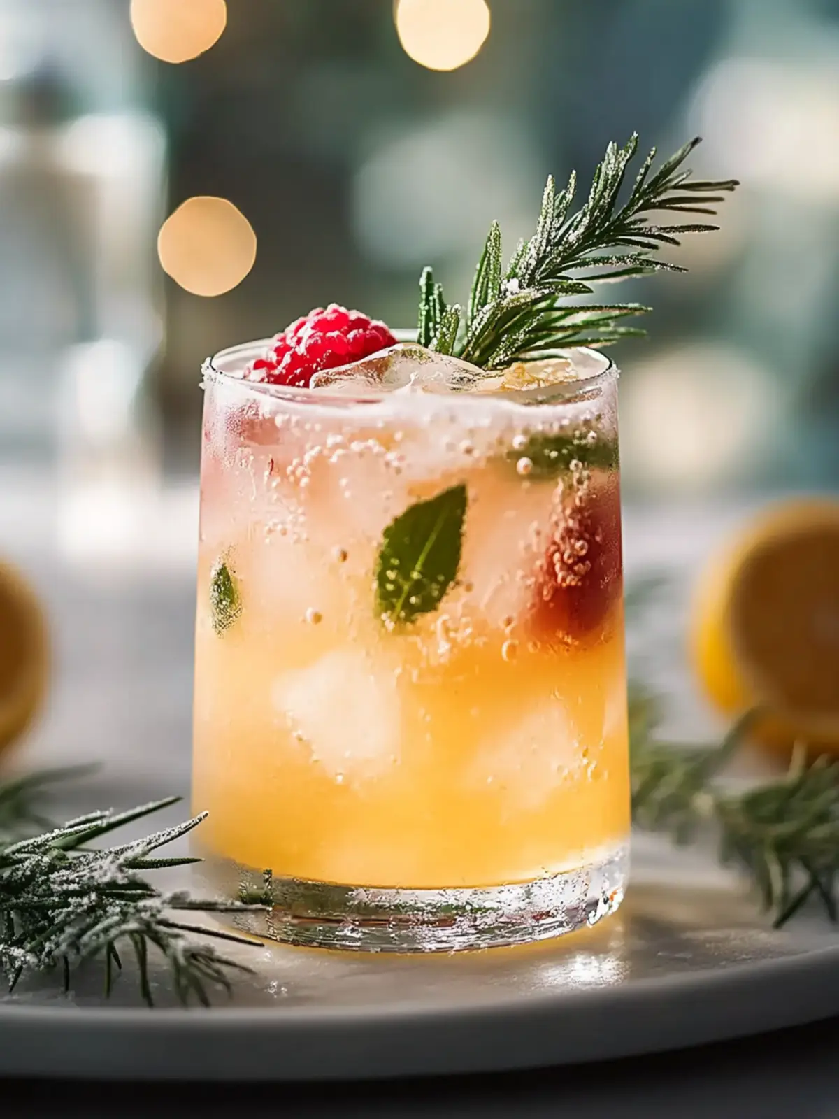 Erfrischender Silvester Cocktail
