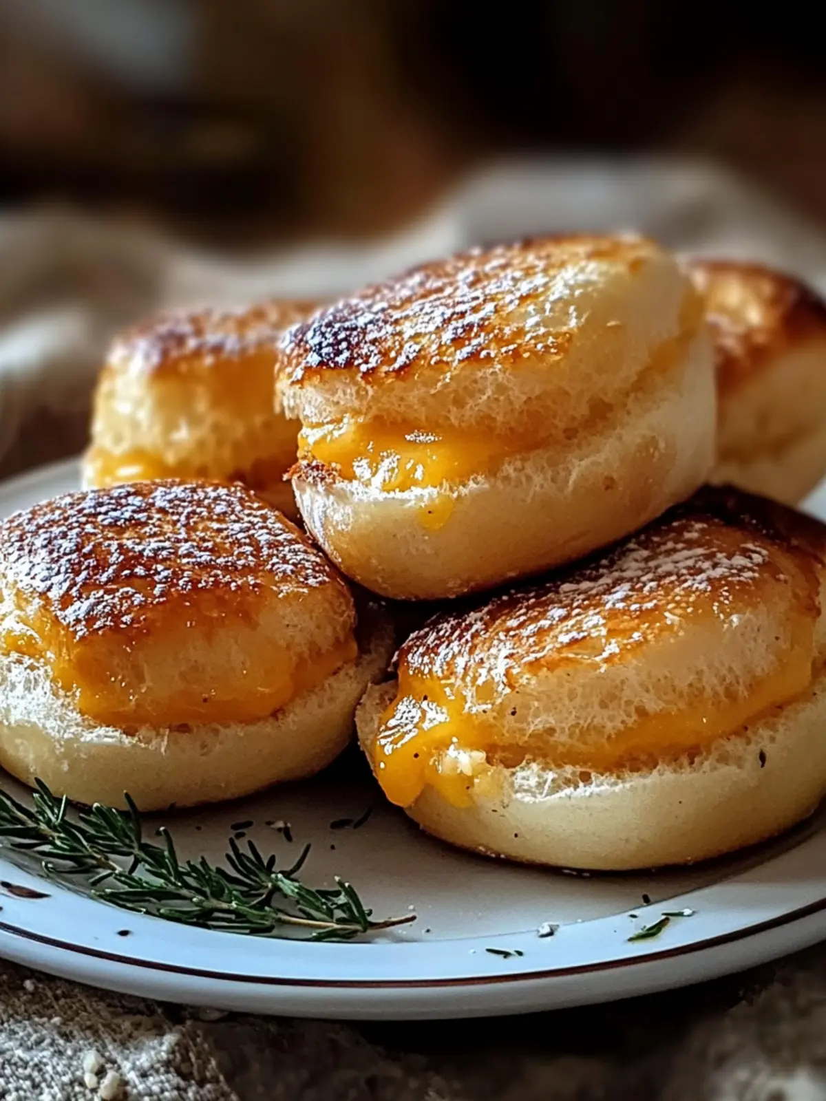 Mini gegrillte Käsedipper