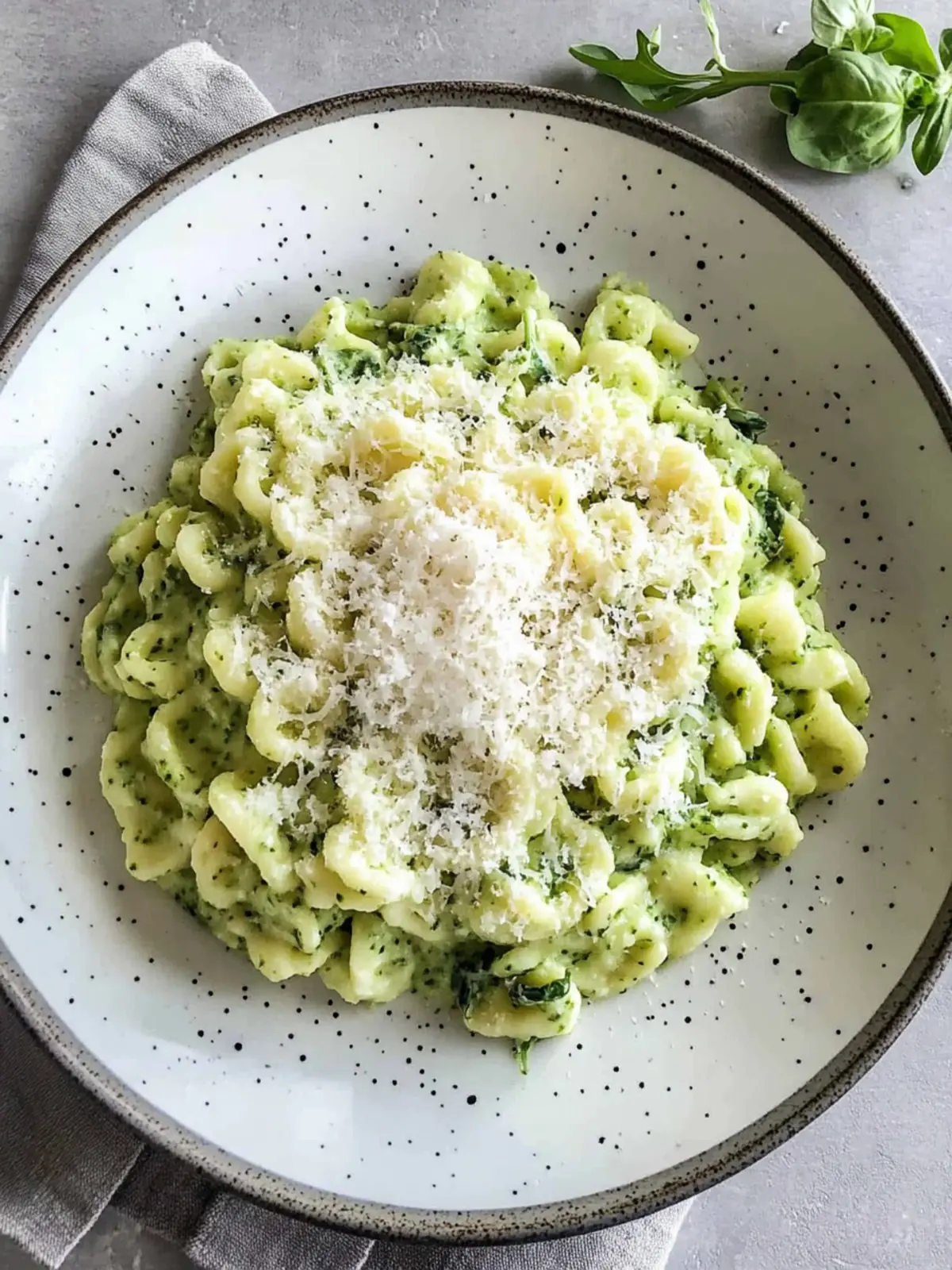 Spinat Spätzle