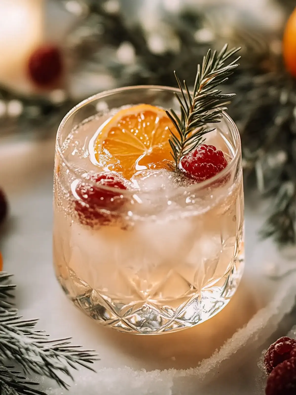 Erfrischender Silvester Cocktail