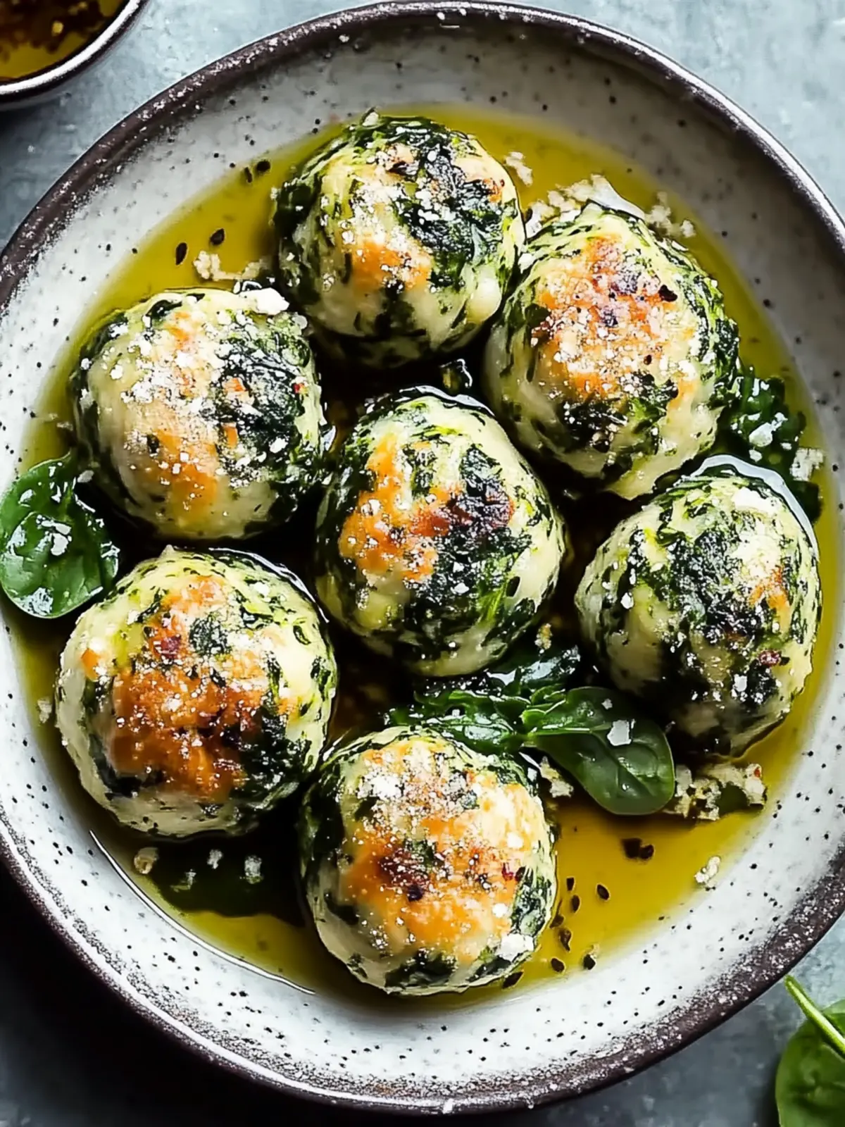 Spinat-Feta-Knödel