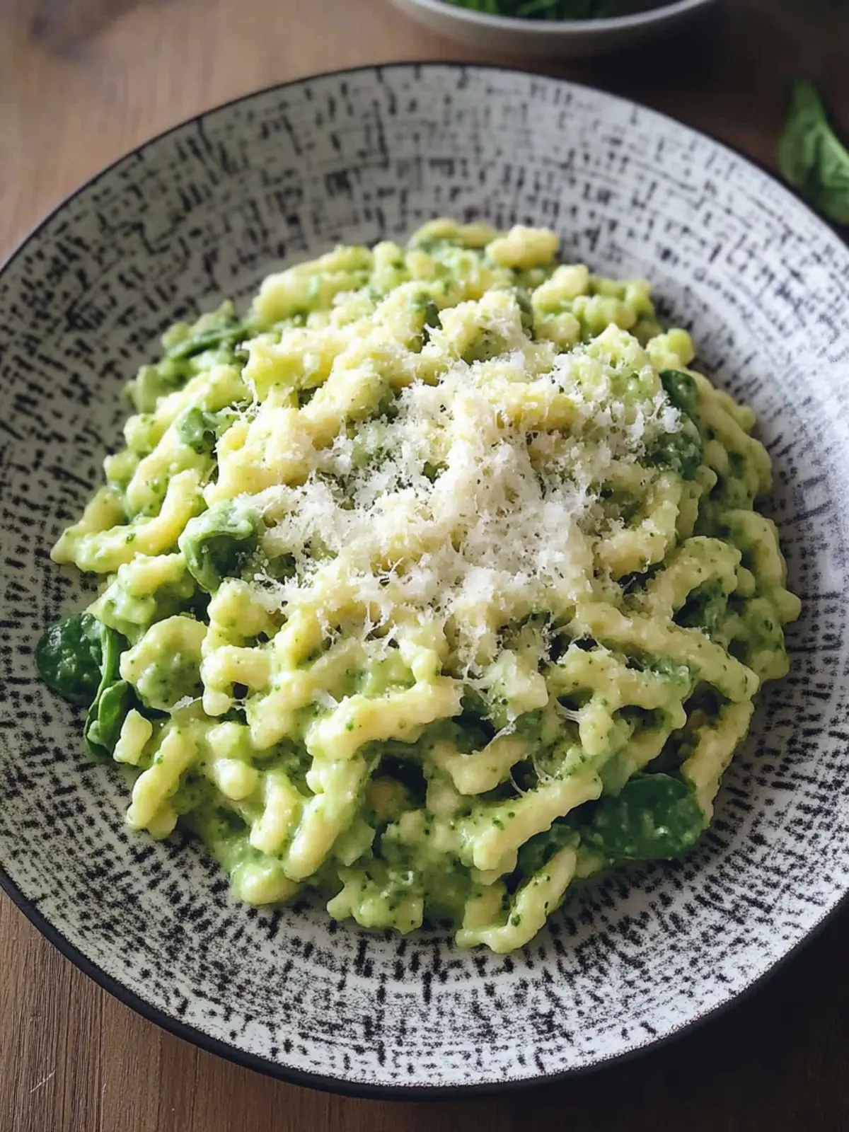 Spinat Spätzle