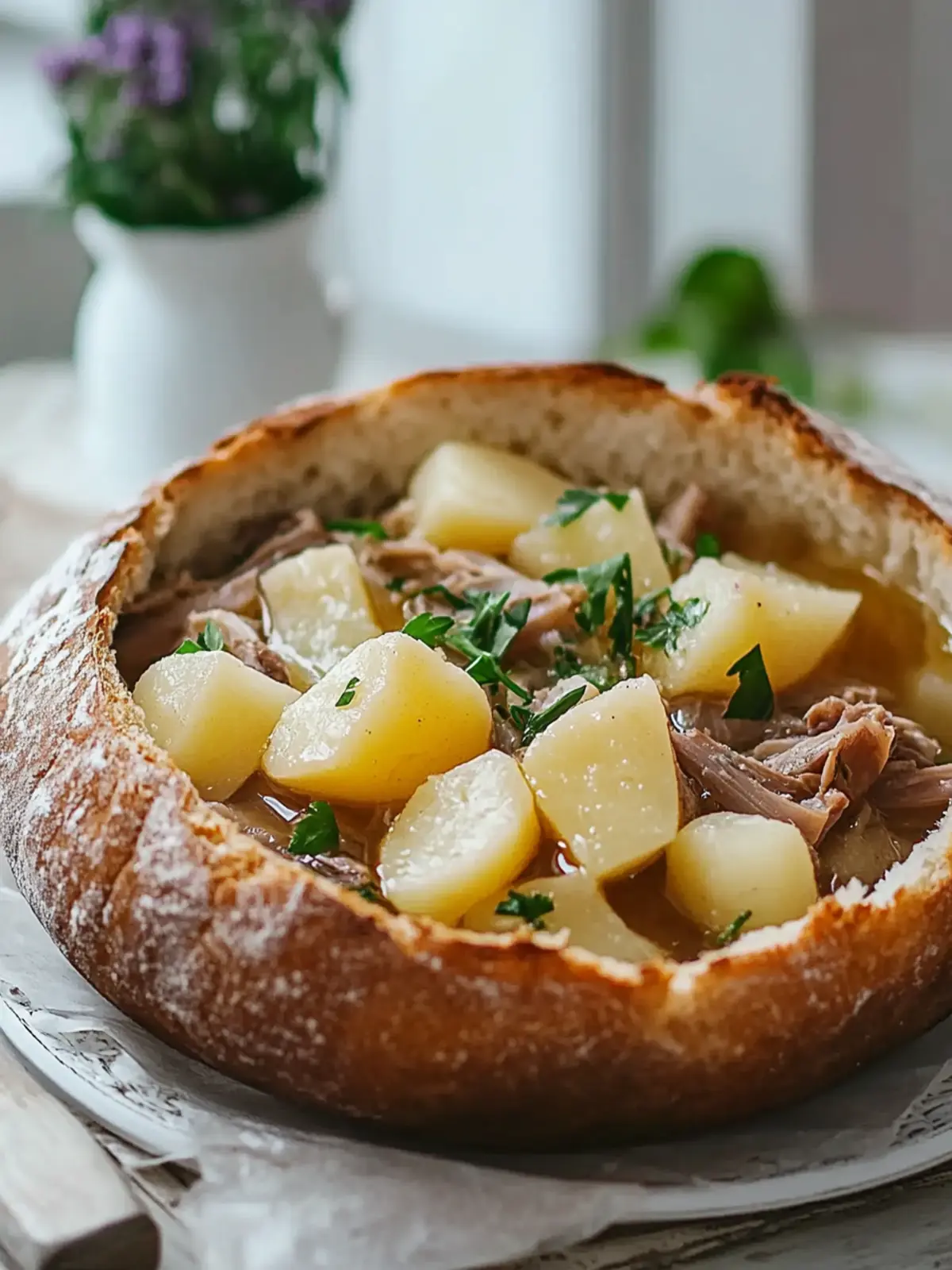 Traditioneller deutscher Wintereintopf