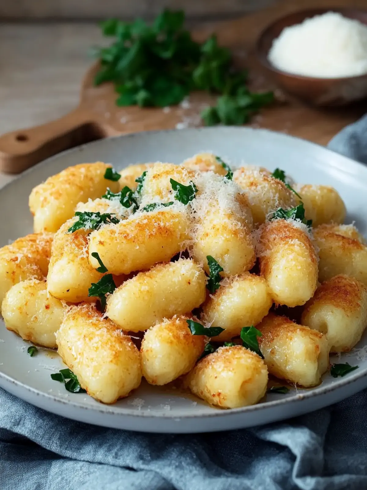 Cremiger Gnocchi-Brokkoli Traumauflauf